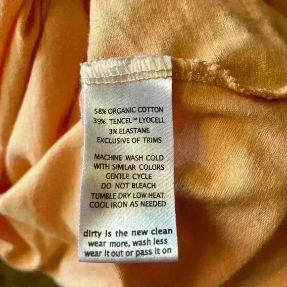 Toad&Co Peach  Coloured T-Shirt - Picture 8 of 10